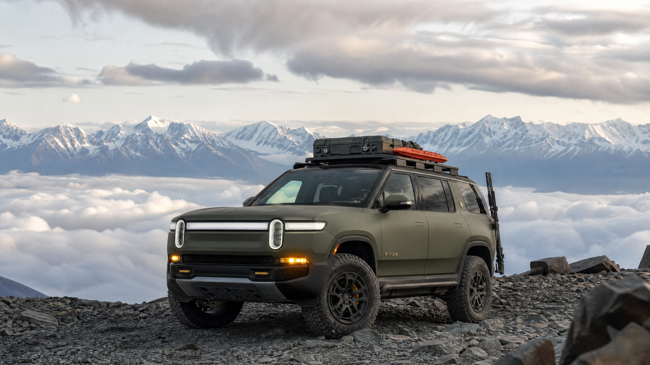 Rivian R1S Mountain Expedition Build - Olive Drab